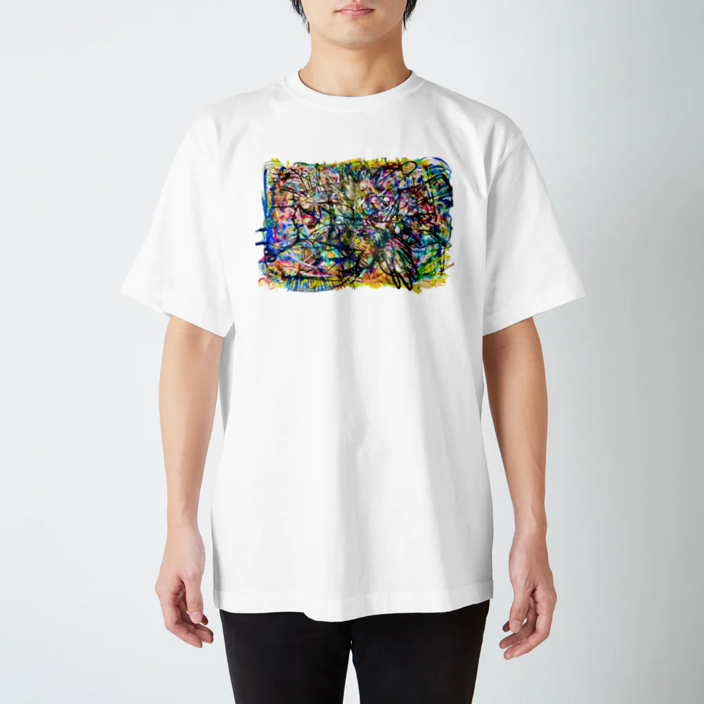 mikoのはみ出しモンスター Regular Fit T-Shirt