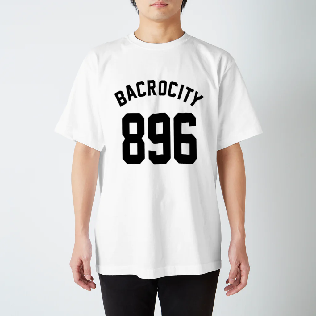 ぶらりのBACROCITY~馬喰町（黒文字） Regular Fit T-Shirt