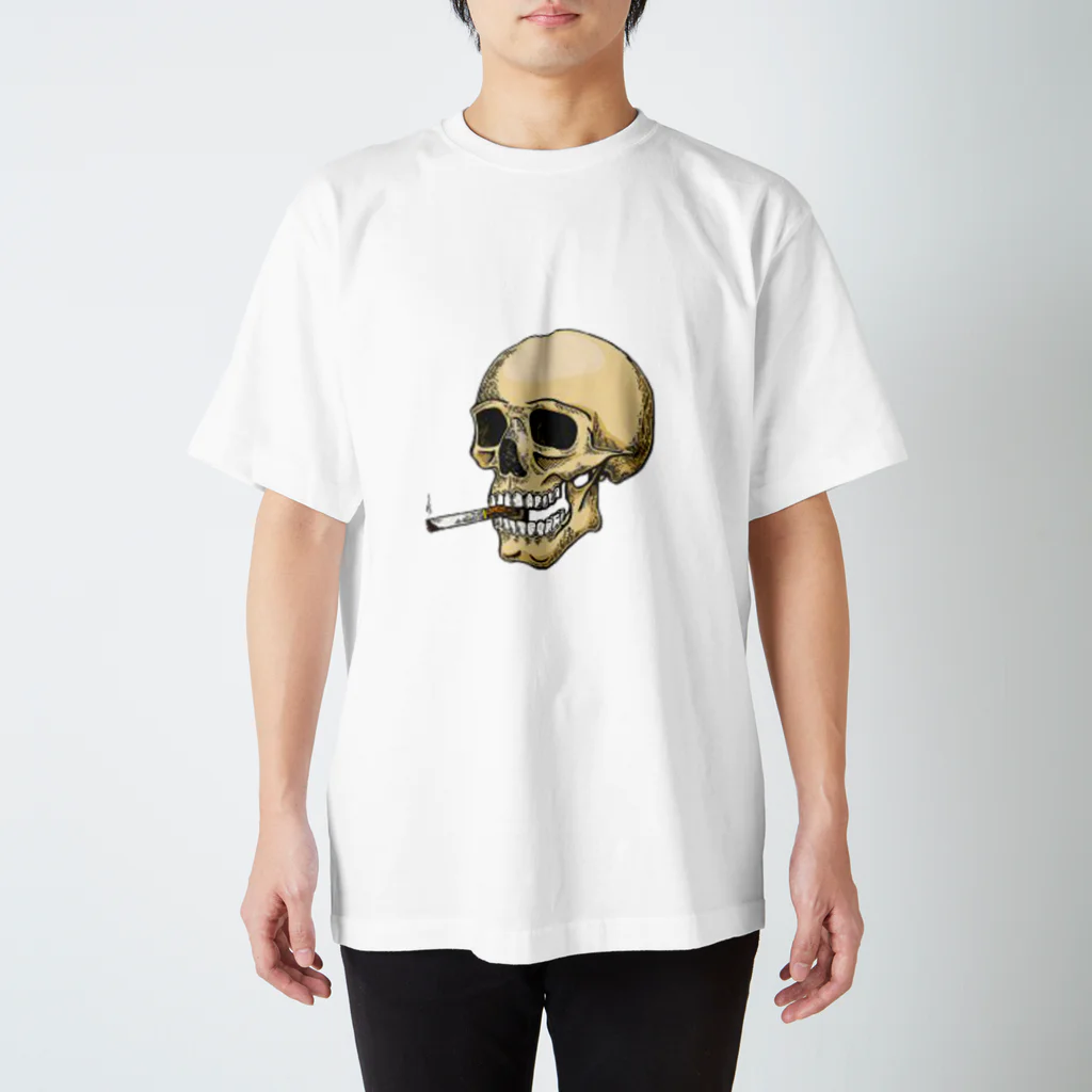 Happy the JP 420のweed Skeleton Regular Fit T-Shirt