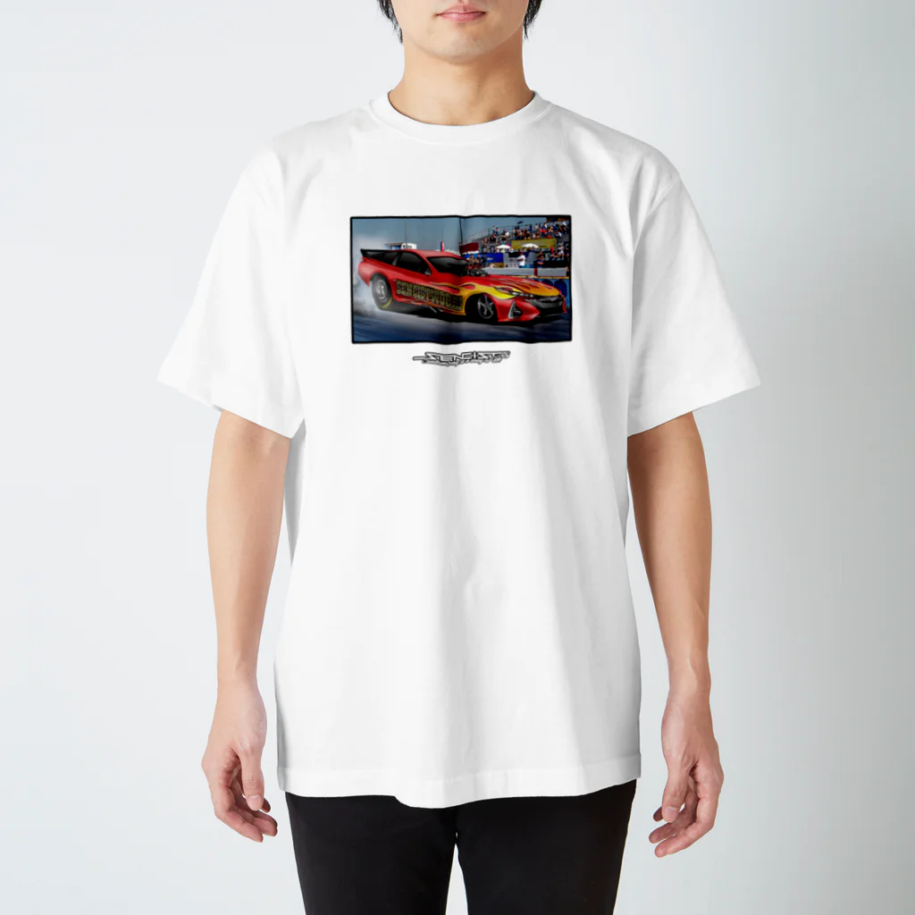 SencistWorks-ｾﾝｼｽﾄﾜｧｸｽ-のECO?（淡色カラー） Regular Fit T-Shirt