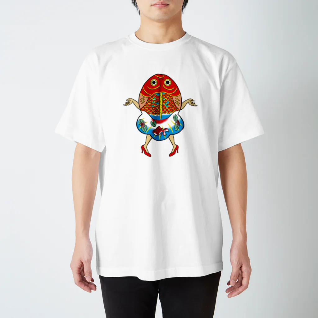 キッチュ印の金魚ちゃん スタンダードTシャツ