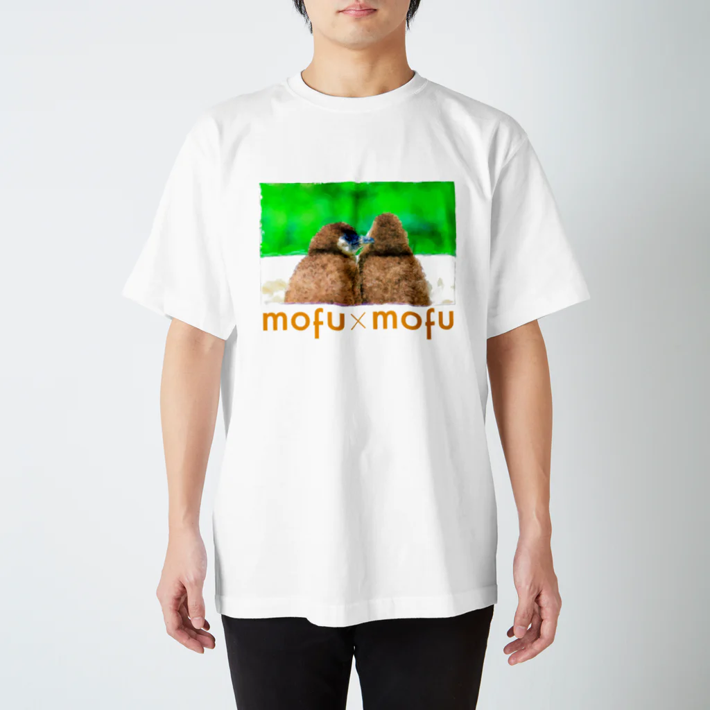 谷中画廊のペンギンもふもふ01 Regular Fit T-Shirt