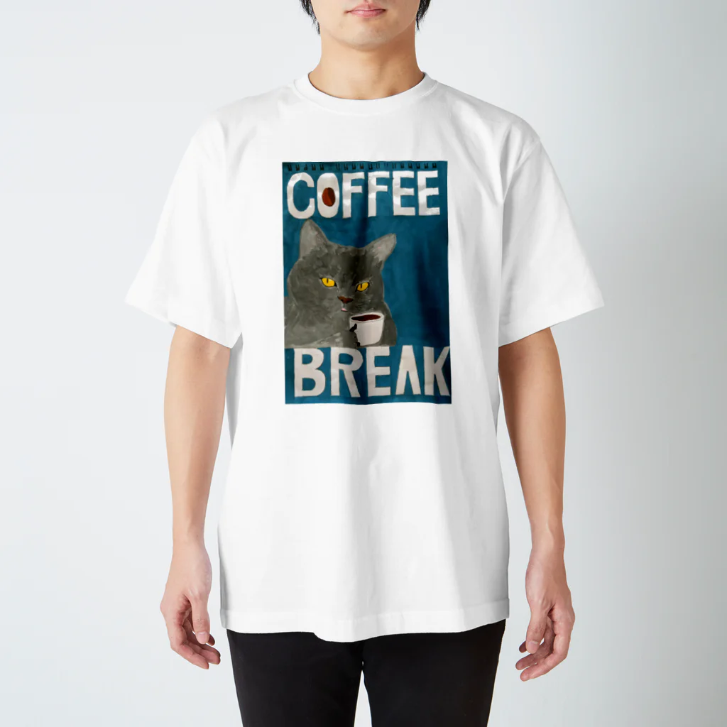 ko-ma11の猫コーヒー スタンダードTシャツ