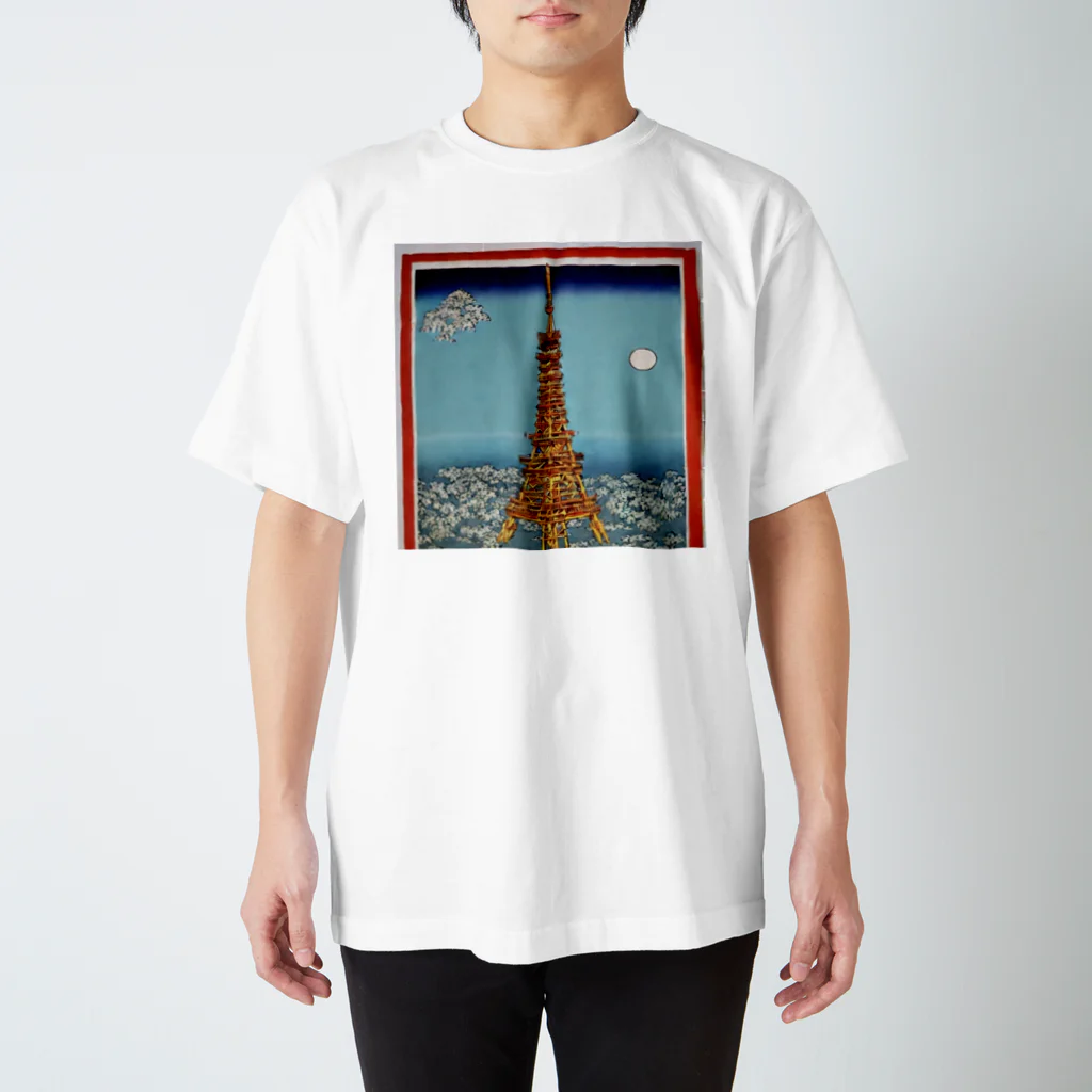 ozizousanのtokyotower7 スタンダードTシャツ