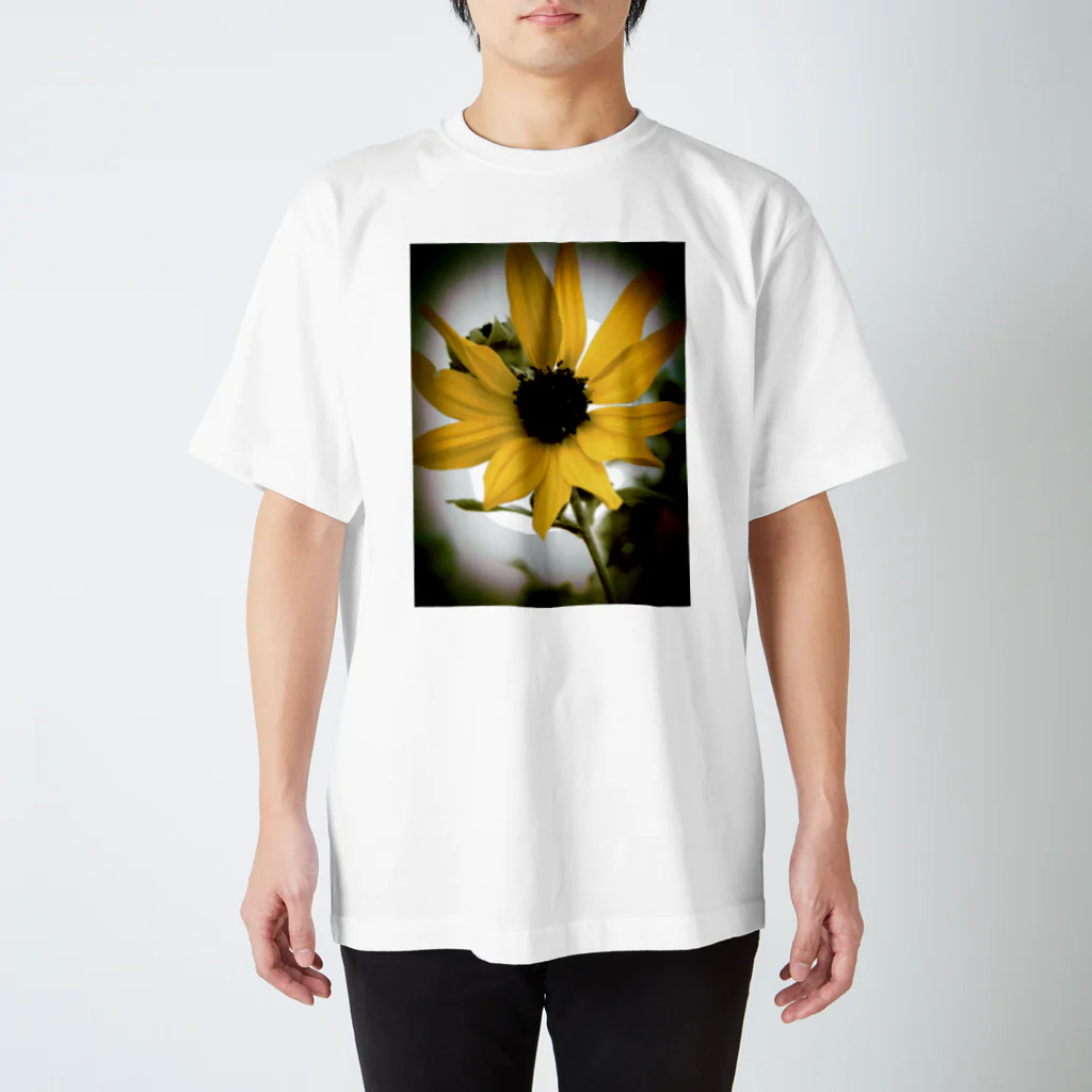 Tシャツ&雑貨の向日葵(一輪) スタンダードTシャツ