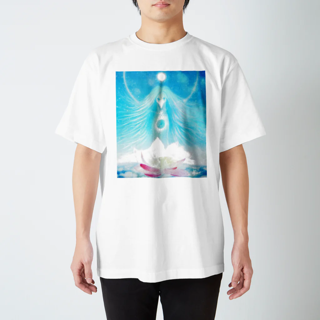 空間ペインター芳賀健太のアマビエの祈り～HANA～ スタンダードTシャツ