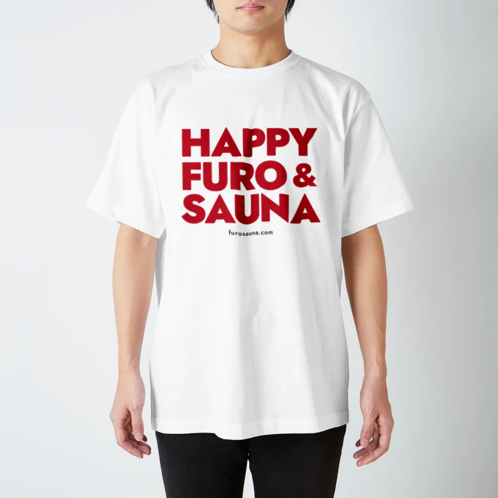 フロサウナ公式ショップのハッピーフロ&サウナ Tシャツ Regular Fit T-Shirt