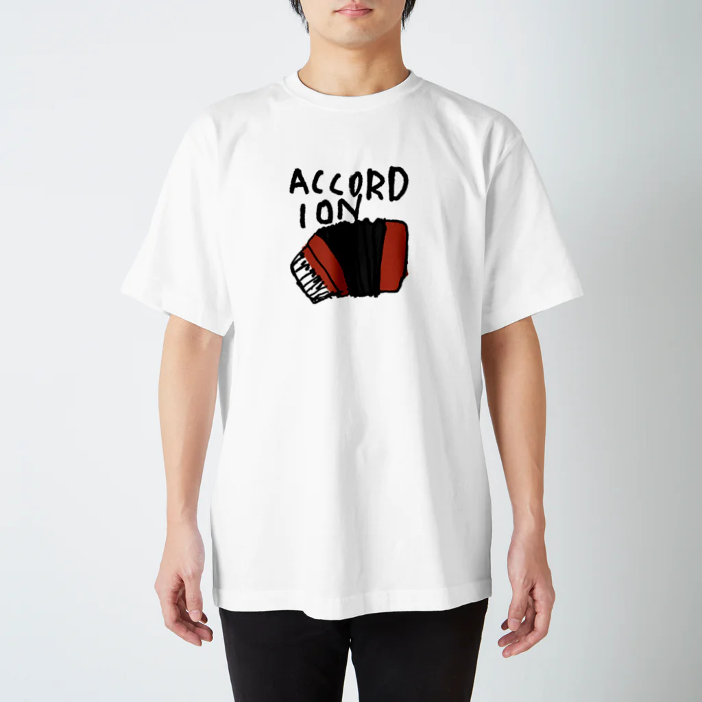 Hito's shopのACCORDION Regular Fit T-Shirt