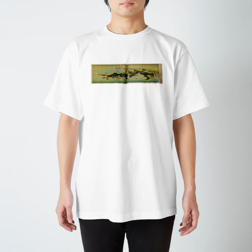 かえる商店の鐵道旅行案内 三浦半島 티셔츠