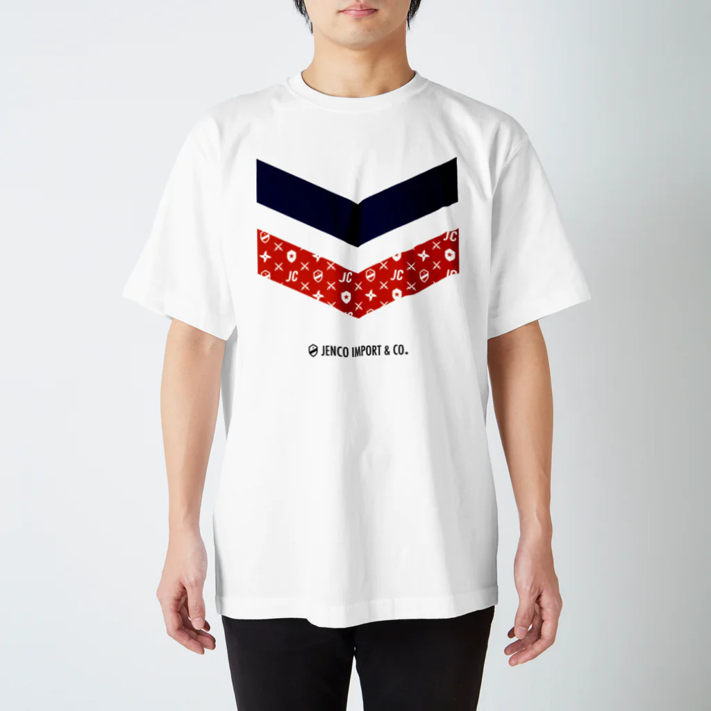 JENCO IMPORT & CO.のJENCO IMPORT & CO. MONOGRAM スタンダードTシャツ