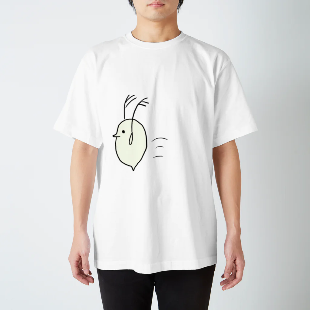 moukoのにげるミジンコ Regular Fit T-Shirt