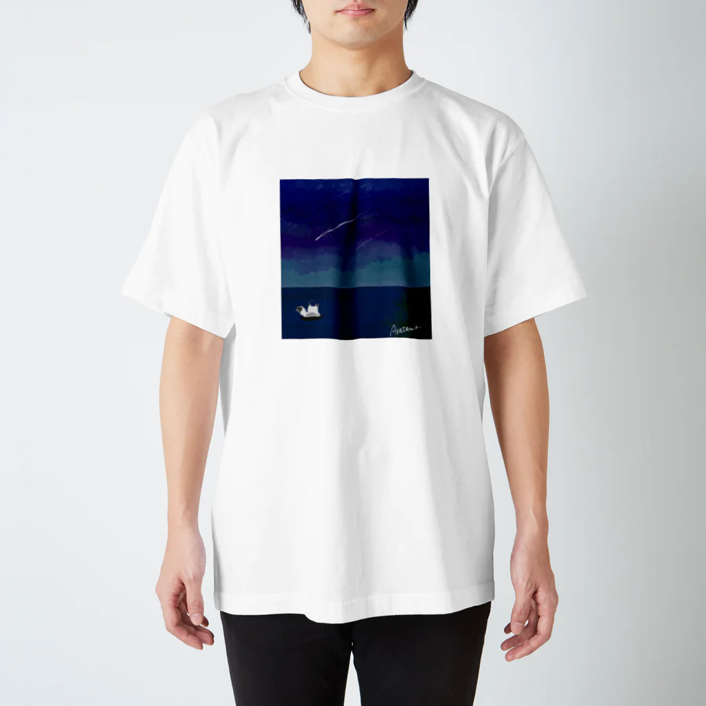 虎徹書林SUZURI店の流れ星を探して スタンダードTシャツ