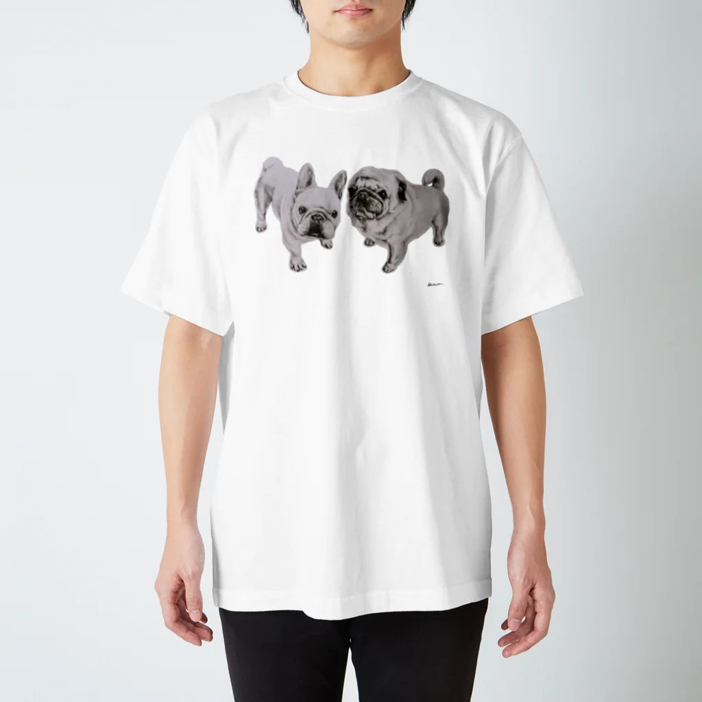 Shimura-mのまんぼー Regular Fit T-Shirt