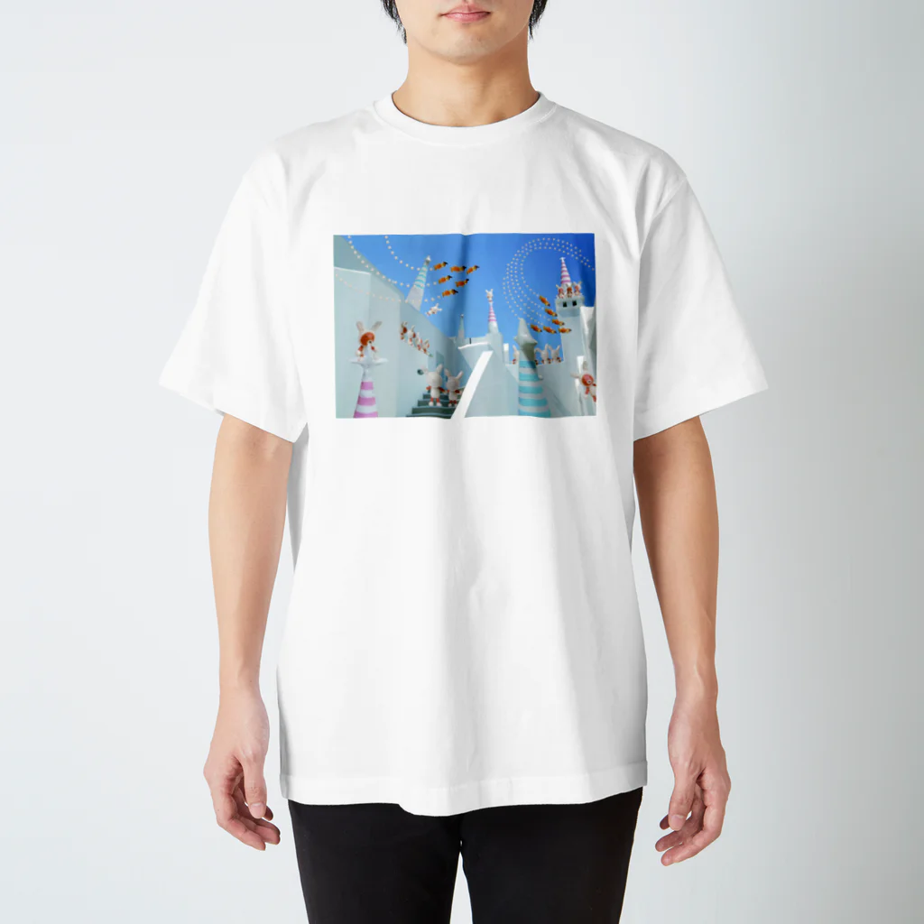 purubinの航空祭を観覧するウサギさん達 Regular Fit T-Shirt