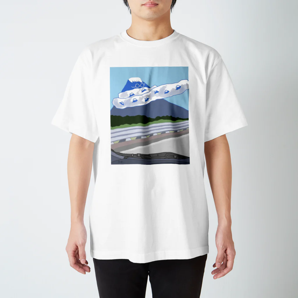 Meguuuの富士山くん Regular Fit T-Shirt