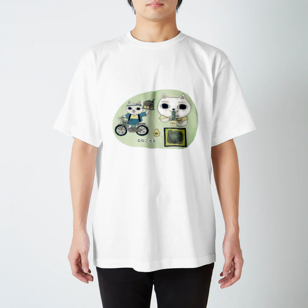 ねこぢるショップのおそば（スタンダードTシャツ） スタンダードTシャツ