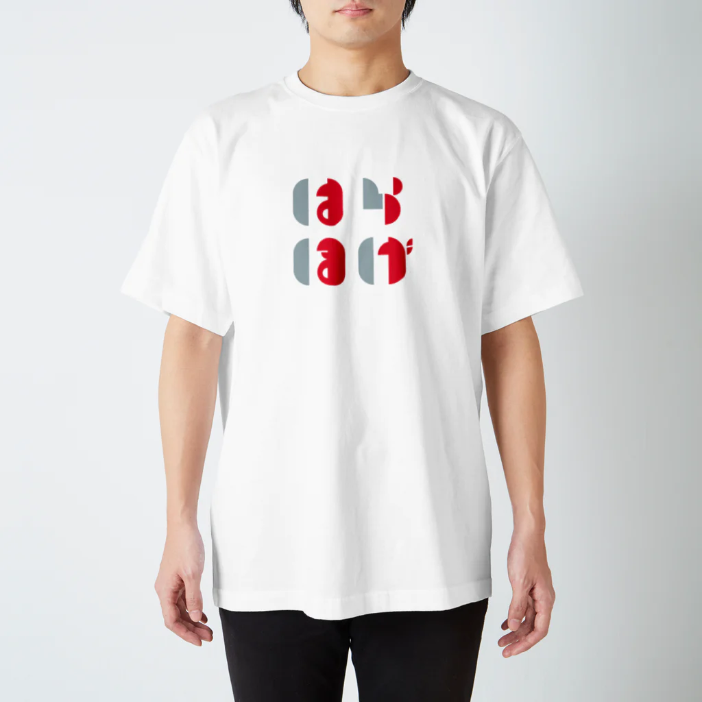 壱岐・八幡まちづくり協議会のはらほげ地蔵（モダン）レッド　2×2 Regular Fit T-Shirt