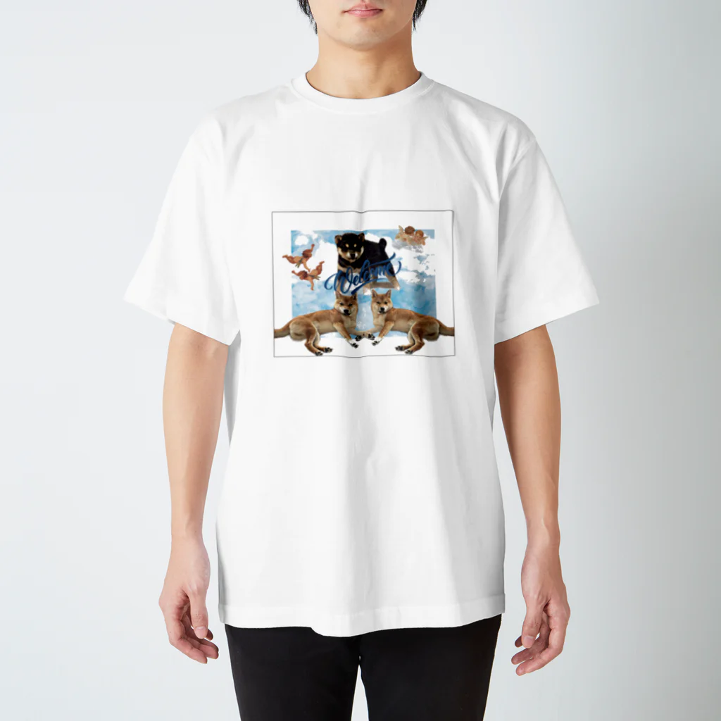 赤さんしばけんのwelcome柴犬天国 Regular Fit T-Shirt