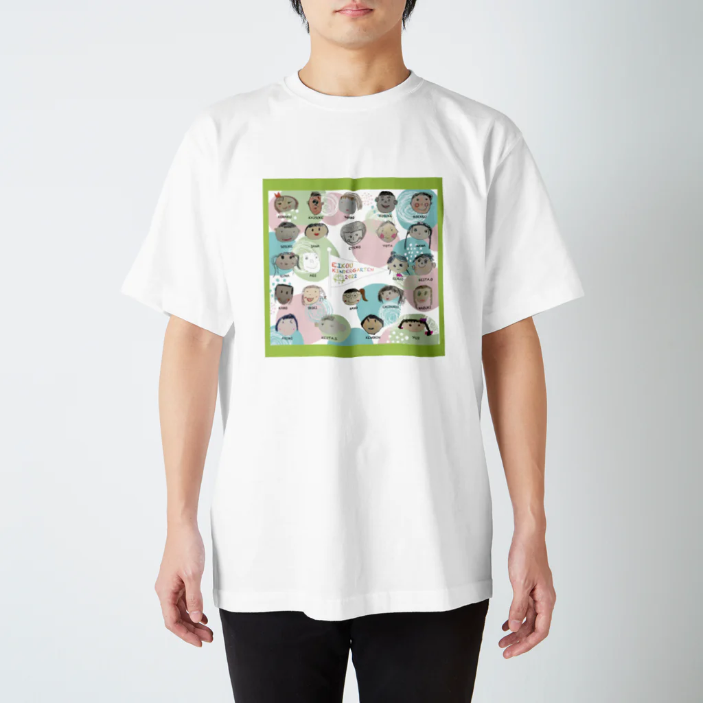 elephantsの栄光幼稚園つきぐみ大水玉M Regular Fit T-Shirt