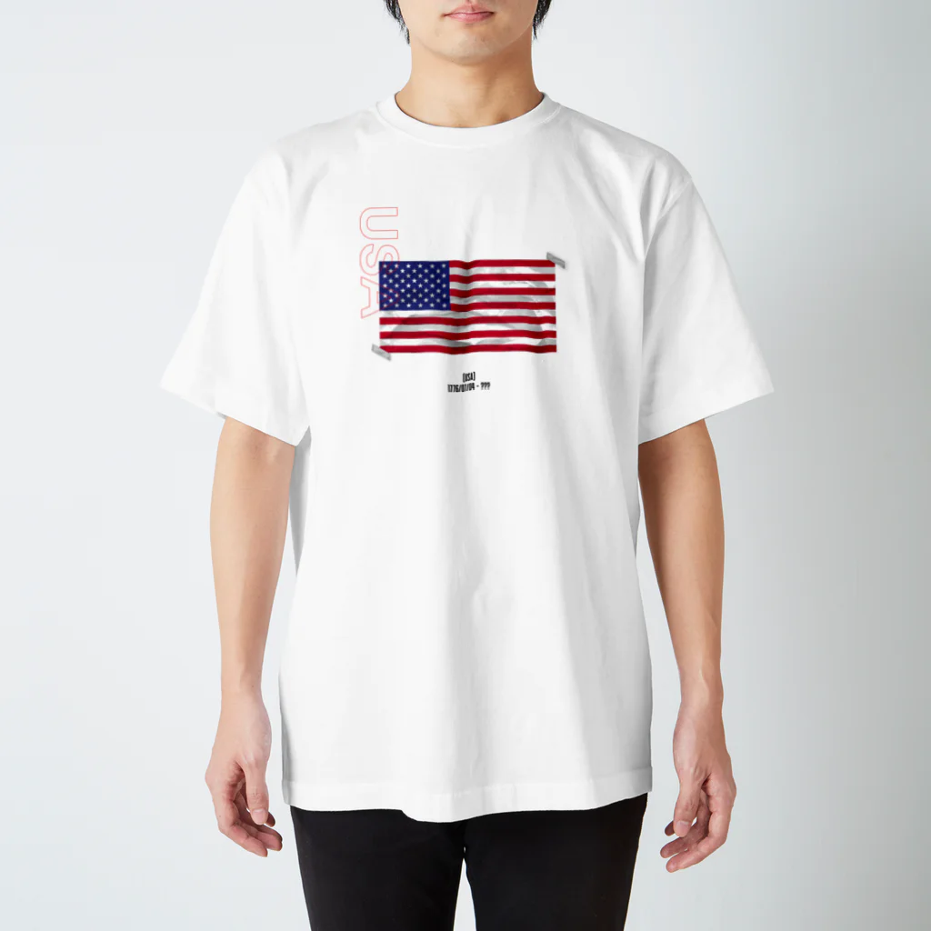 業 のUSA TEE Regular Fit T-Shirt