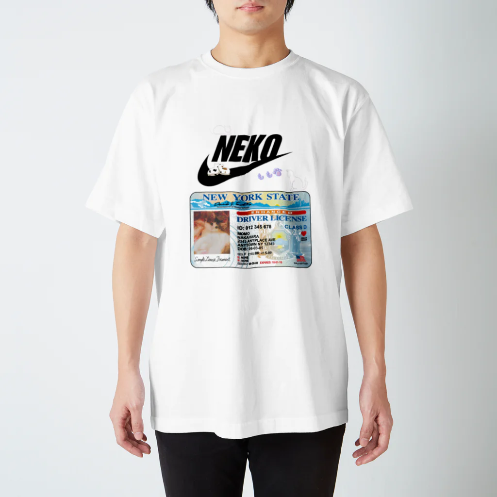 𝙈𝙊𝙈𝙊'𝙨 𝙎𝙝𝙤𝙥のNEKO Regular Fit T-Shirt