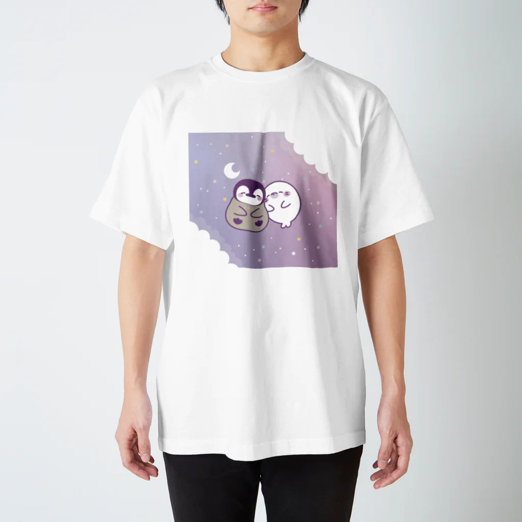 DECORのほのぼの子ペンギン　ゆめかわver. スタンダードTシャツ