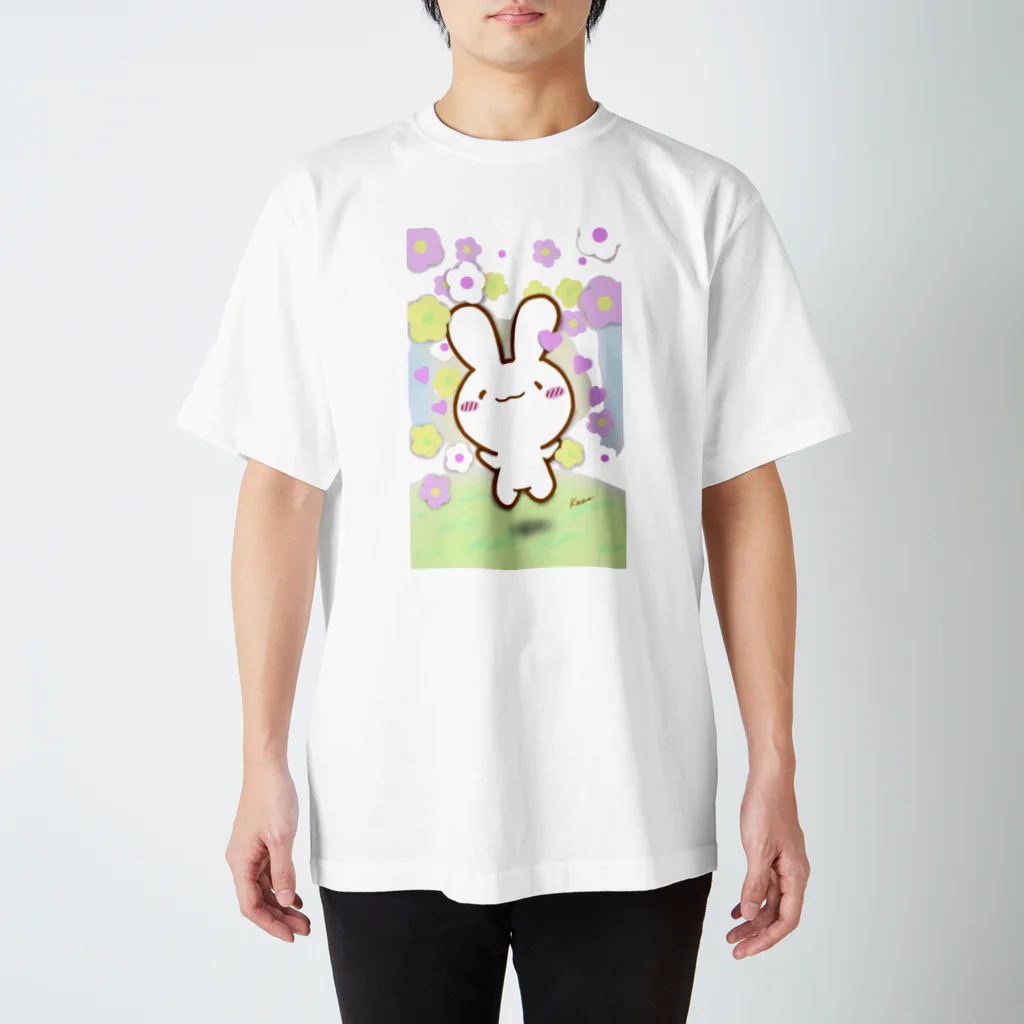 けあうさSHOPの春だよけあうさ Regular Fit T-Shirt