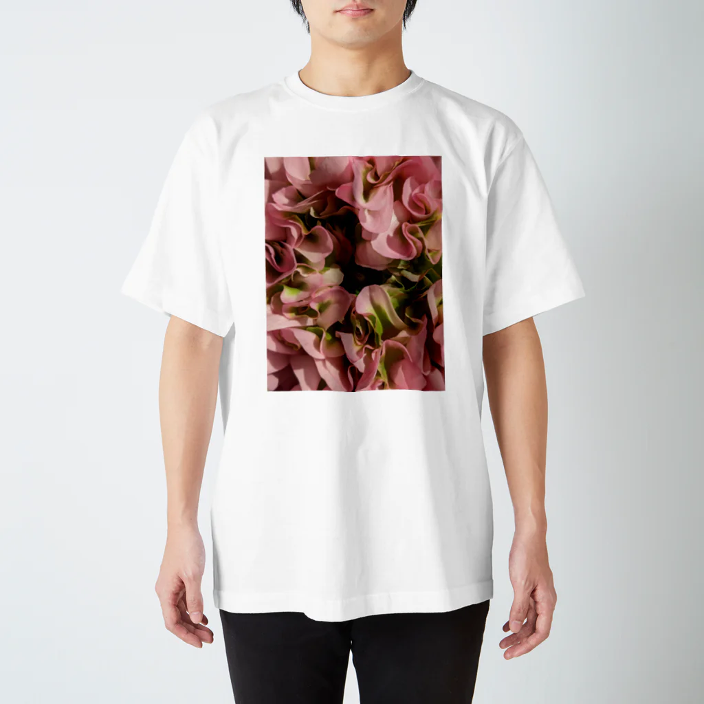 Ficusのひらひらラナンキュラス Regular Fit T-Shirt