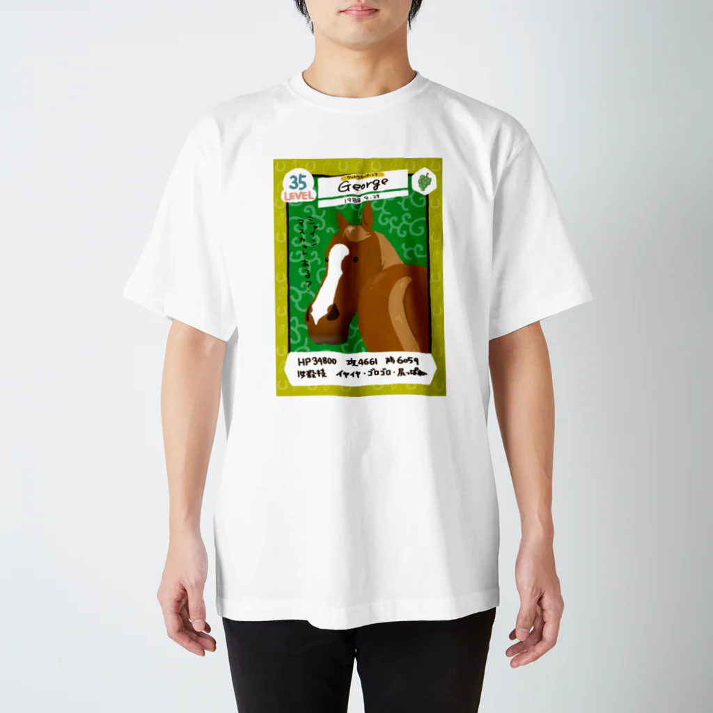Umarche SUZURI店 presented by ショーゴのジョージ Lv.35 メモリアルグッズ Regular Fit T-Shirt