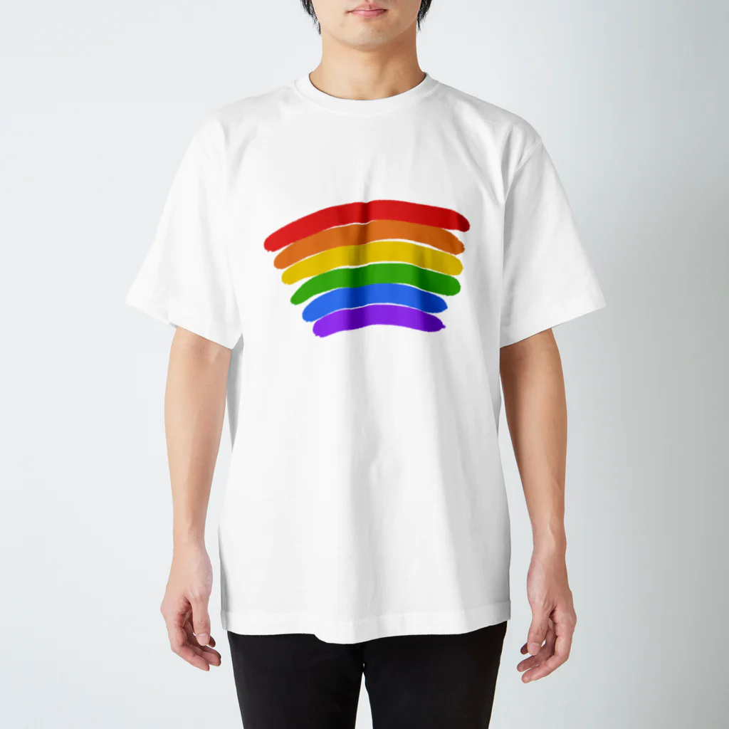 yopiのover the rainbow Regular Fit T-Shirt