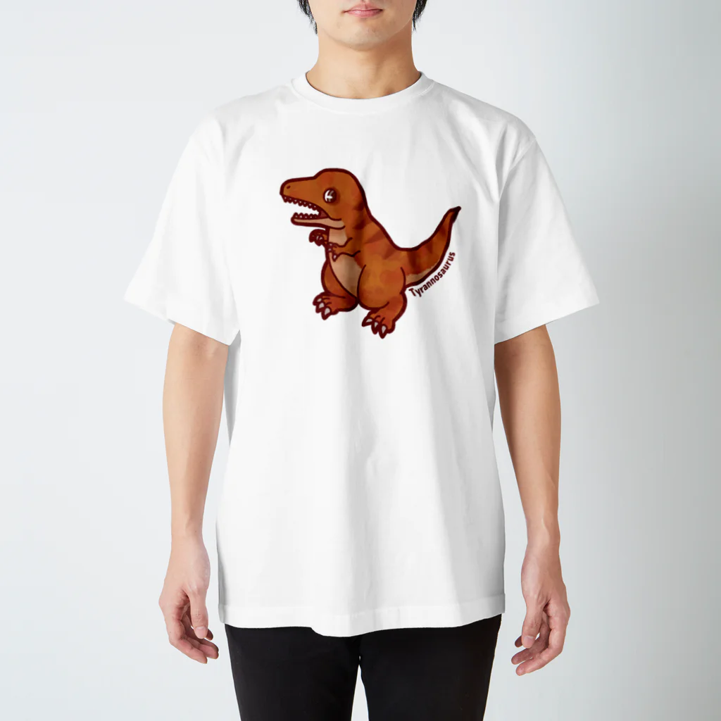 FUNFAIRの恐竜シリーズ ★ ティラノサウルス Regular Fit T-Shirt