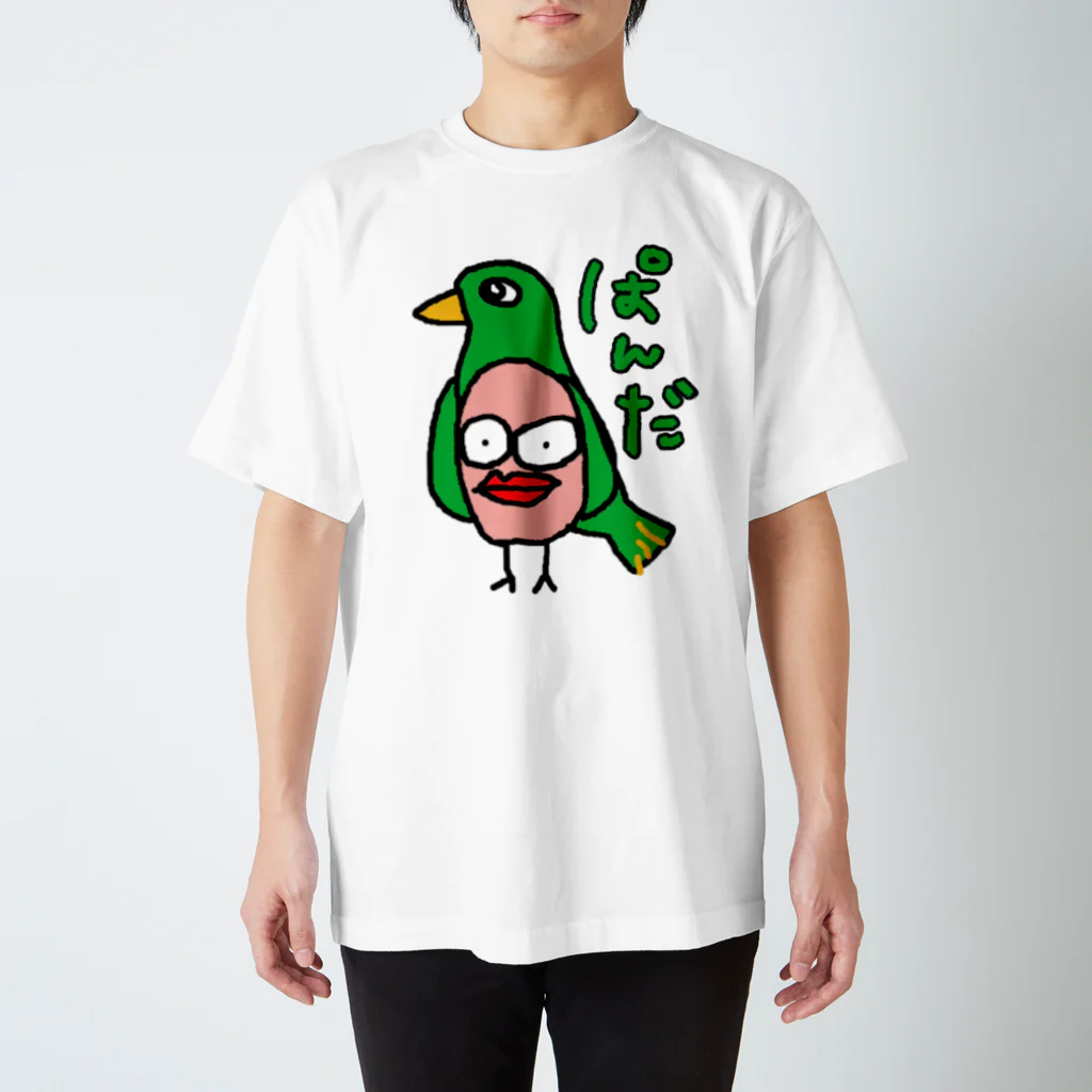 ANAN＠猫ひろしの人🥚🥚のパンダ スタンダードTシャツ