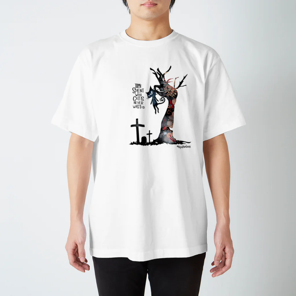 Ryuthirdの猫の木 Regular Fit T-Shirt