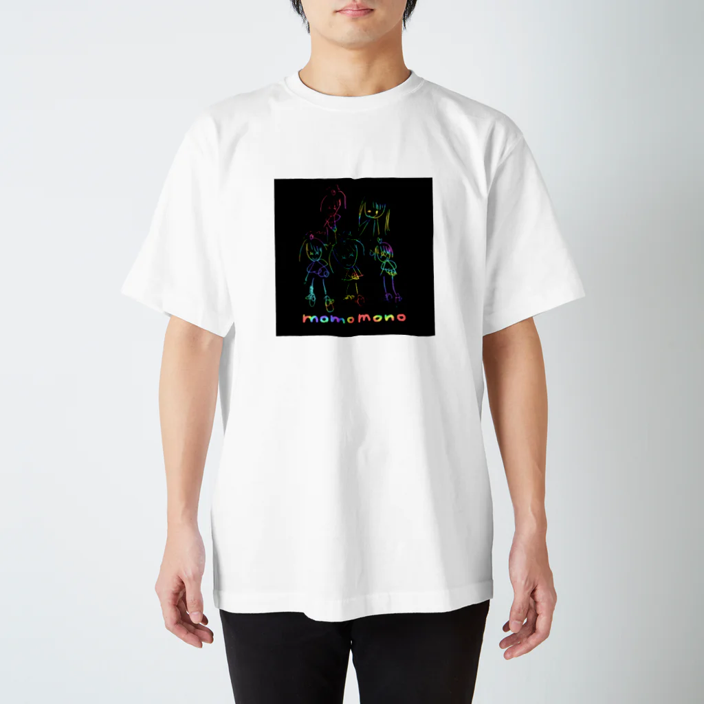 momomonoのSCRATCH ART_PARTY TIME スタンダードTシャツ