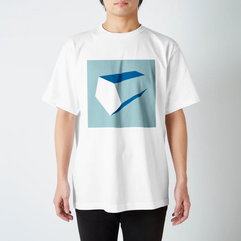 SHPBOOKSのSHAPE(blue) T スタンダードTシャツ