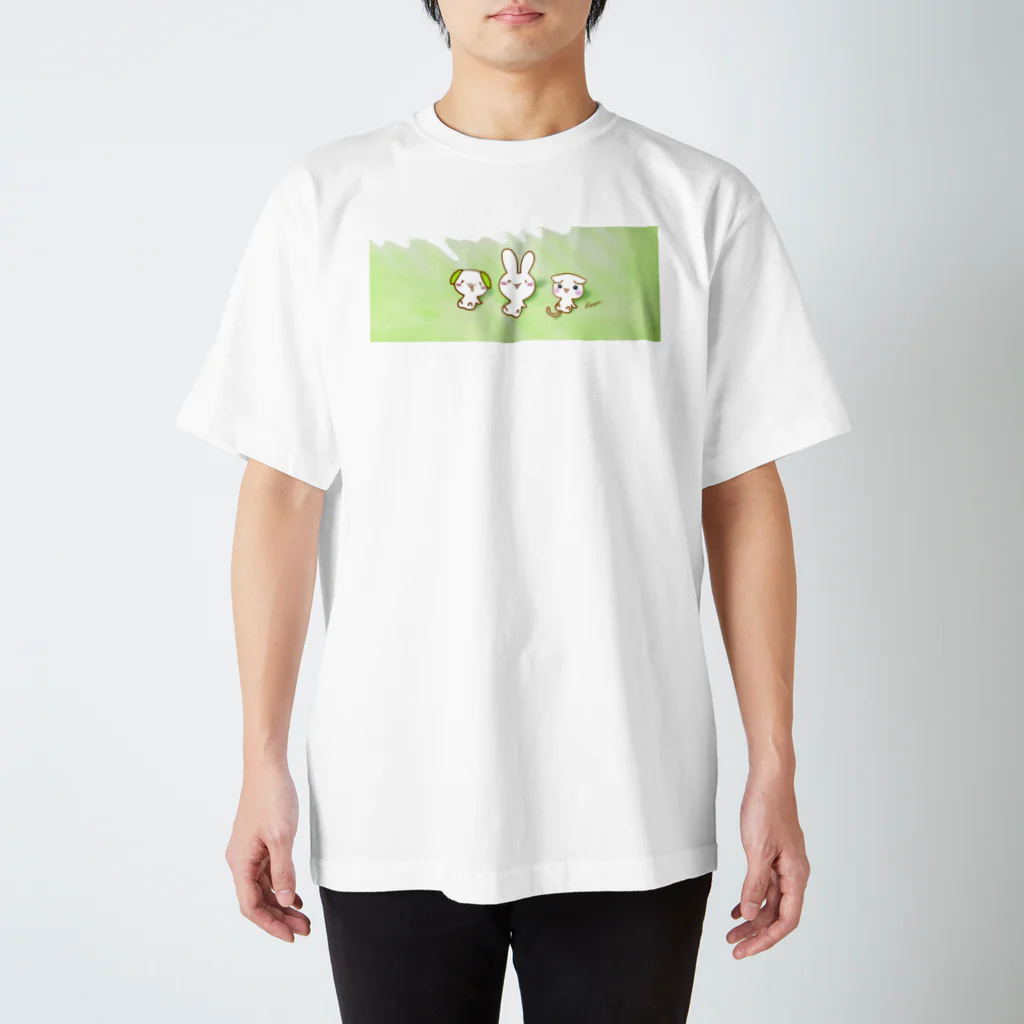 グッズショップKAZUのいい天気だね〜けあうさ Regular Fit T-Shirt