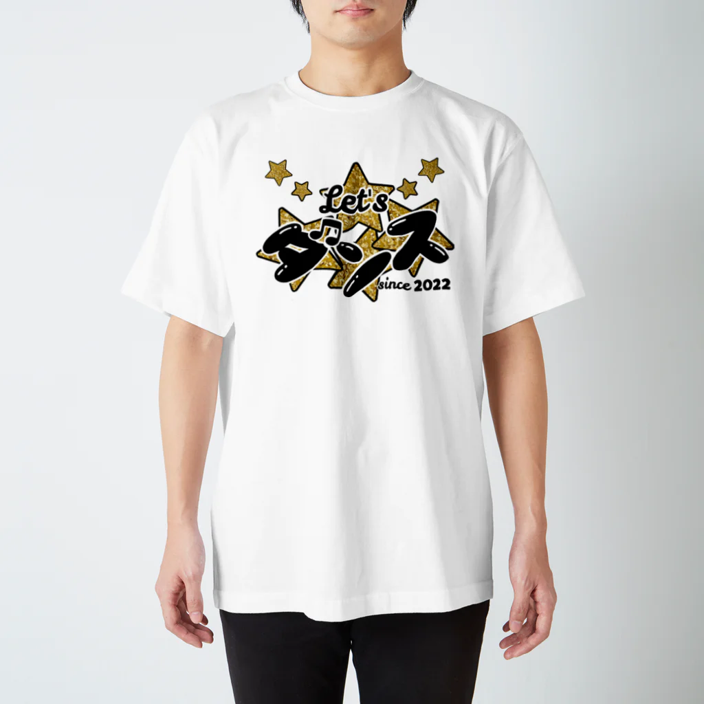 Wands Shop Yuppiii(ワンズショップ　ゆっぴー)の【全員スター】レッツダンスオリジナル♫ Regular Fit T-Shirt