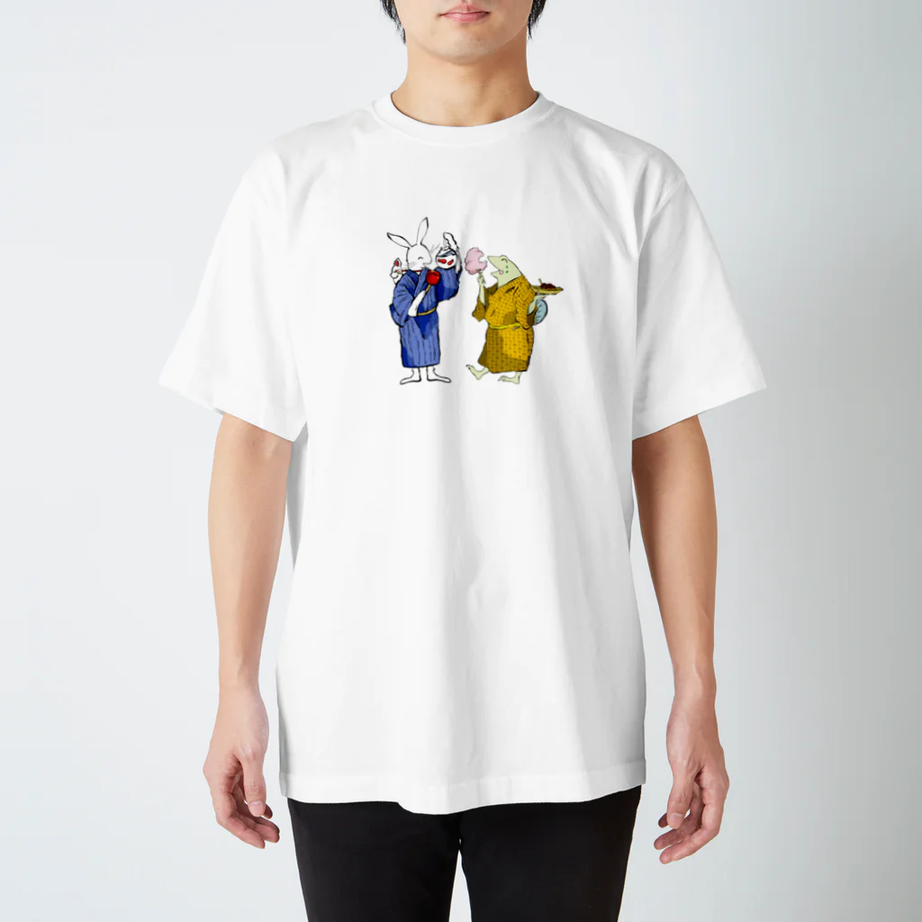 GOODS SHOP【そぞろな小窓】 SUZURI店の【ぎがと屋台】 Regular Fit T-Shirt