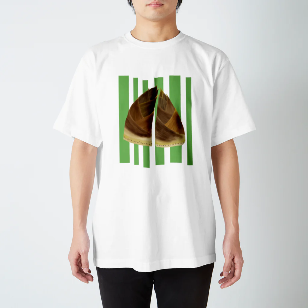 satoharuのたけのこ・たけのこ Regular Fit T-Shirt