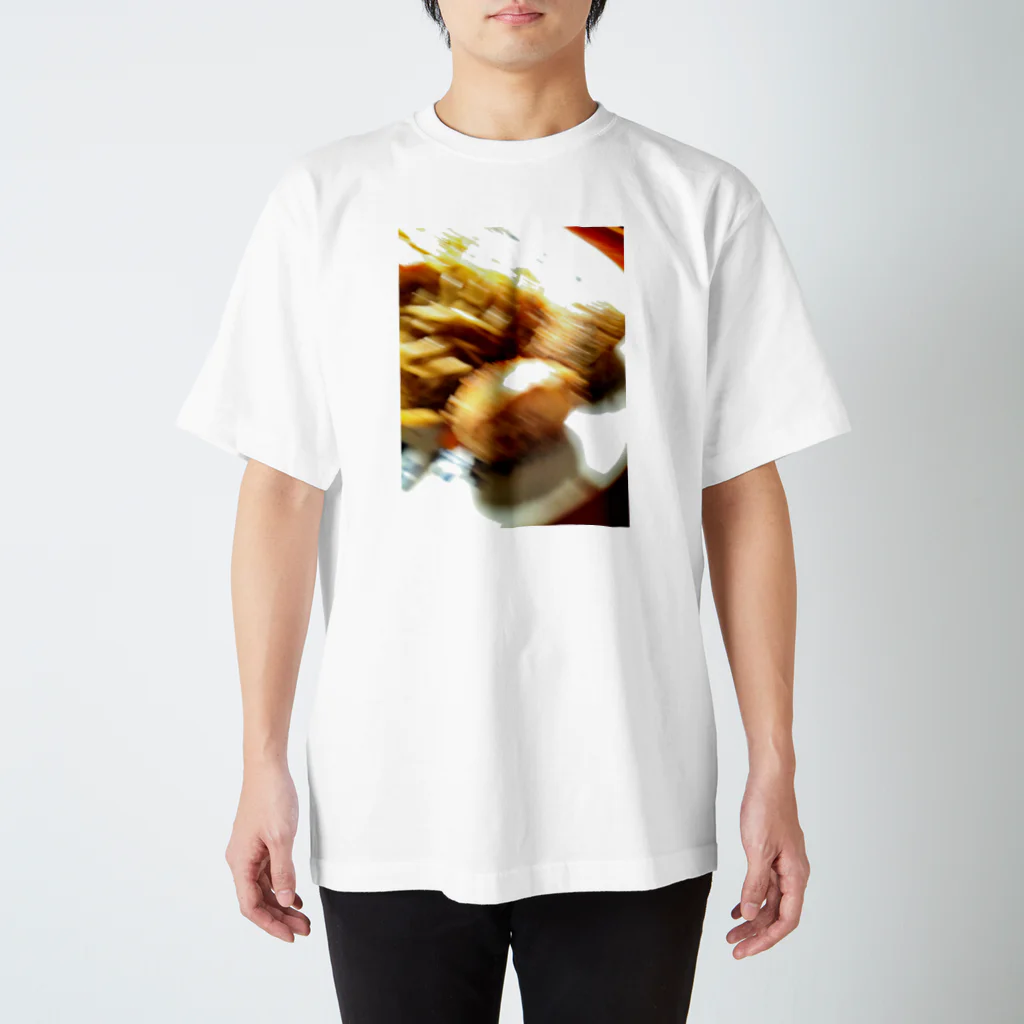 R O S E M A R Y☆A Y A N K AのTime travel Potatoes Regular Fit T-Shirt