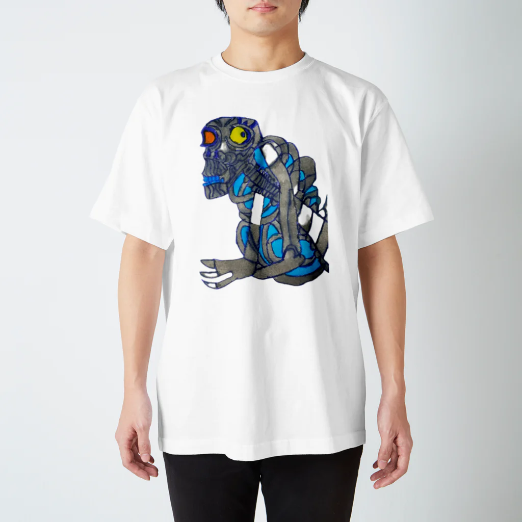 KotasArtWorks こうたのお店のガシャどくろ Regular Fit T-Shirt