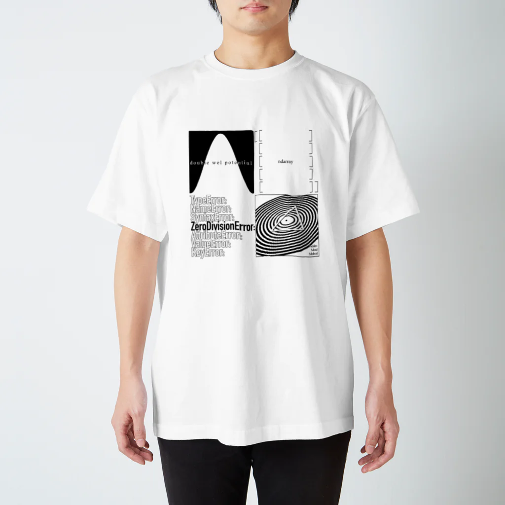 いんそむにあのTheories and Errors(白) スタンダードTシャツ