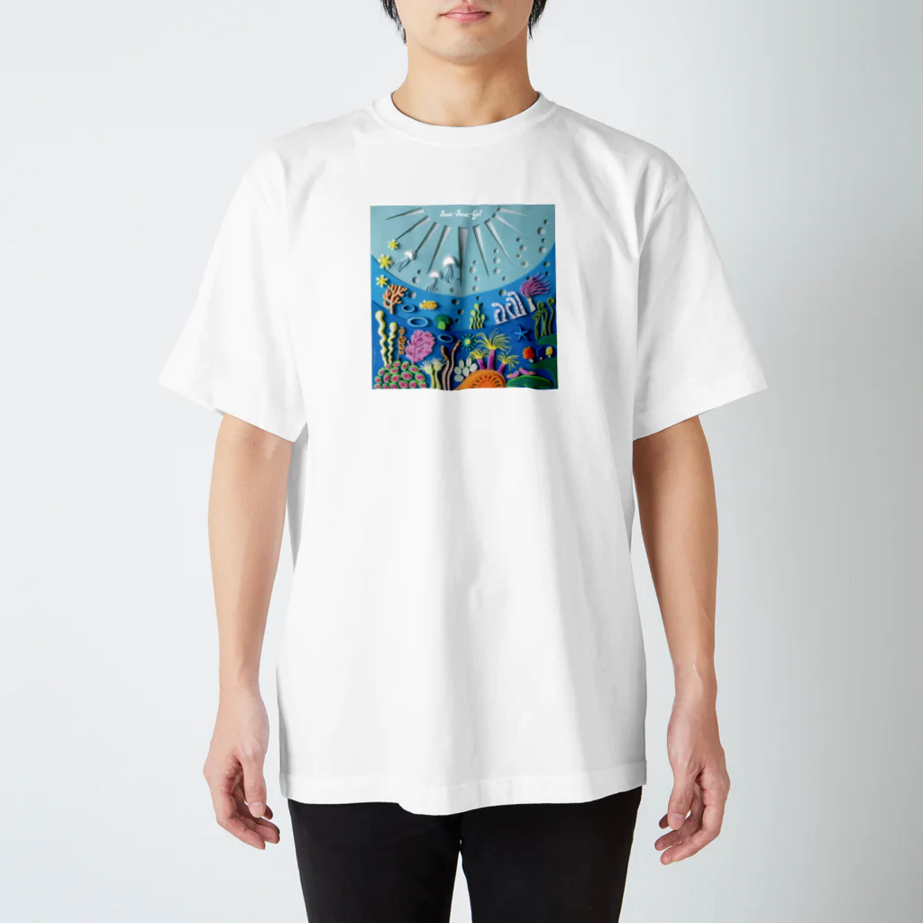 yukai_paperのSun-Sea-Go! Regular Fit T-Shirt