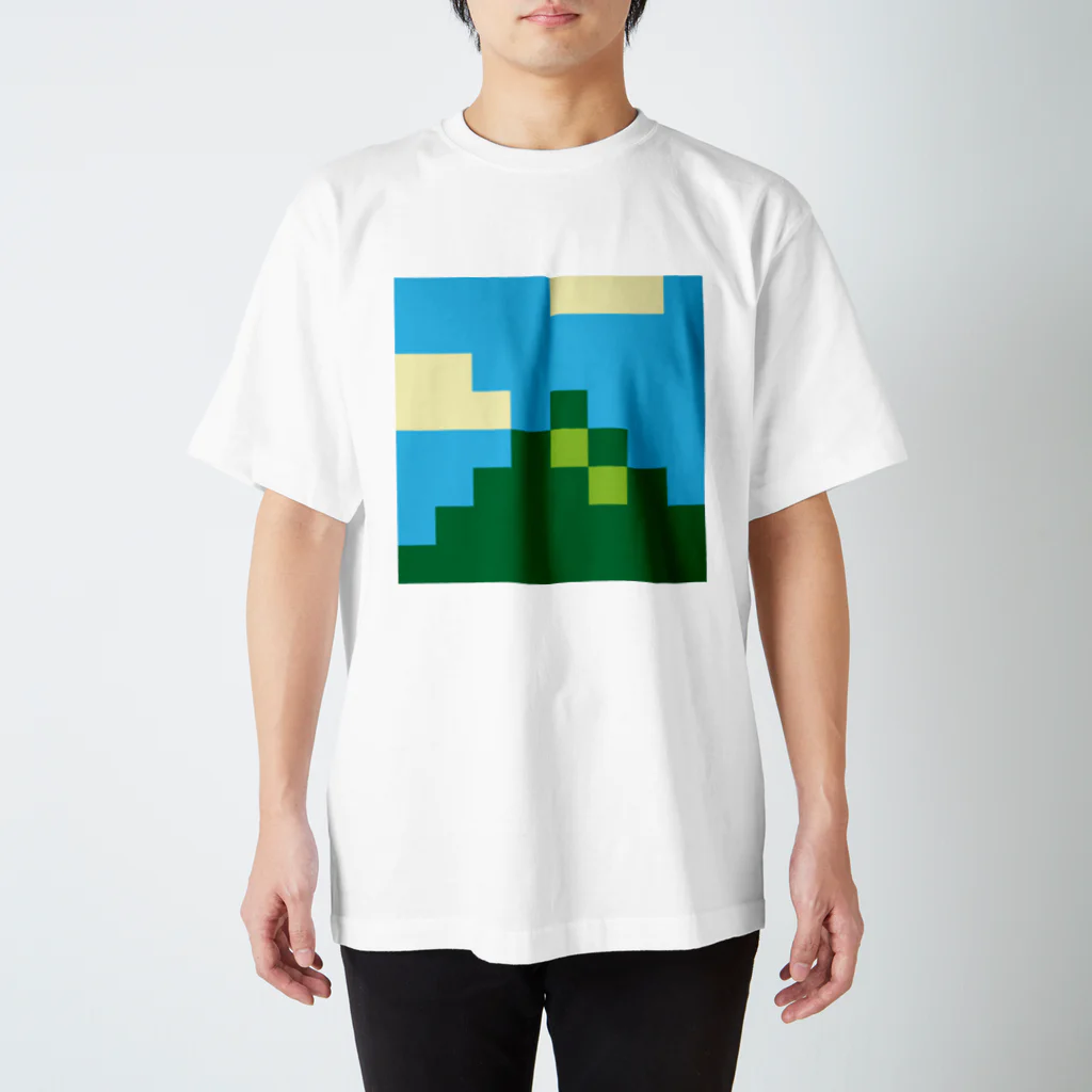 なおきちショップのドット 山 スタンダードTシャツ