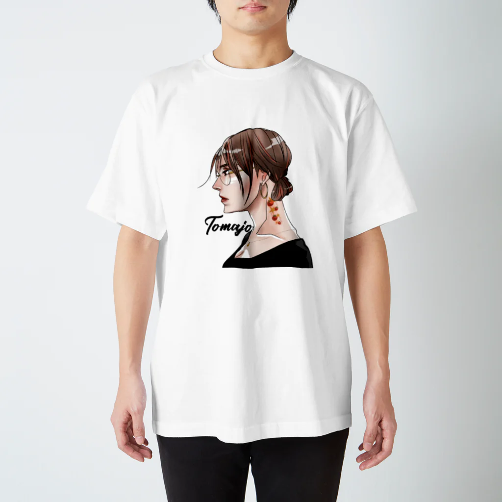 tomajo_NFTのtomajo #001 carol  スタンダードTシャツ