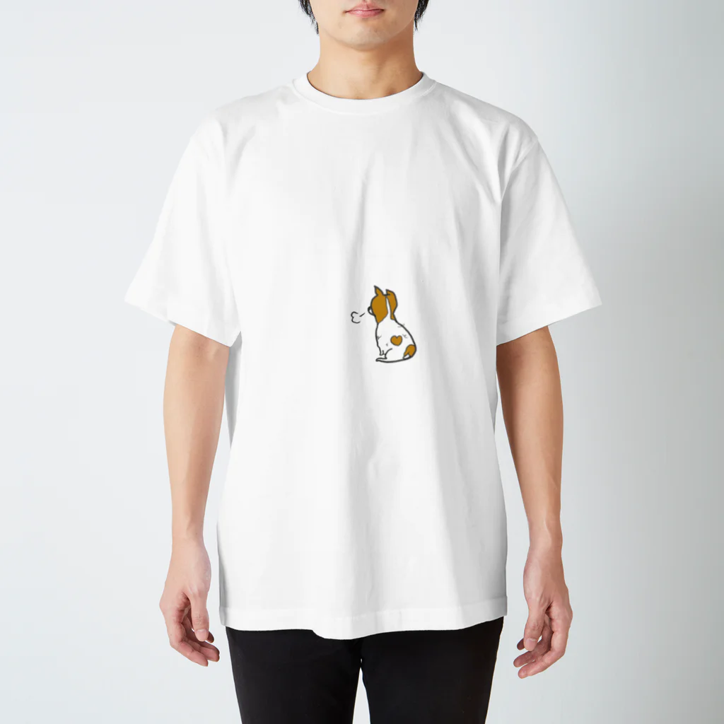 なまけもののしっぽ@POCOMINのジャックラッセルテリアのもーちゃん Regular Fit T-Shirt