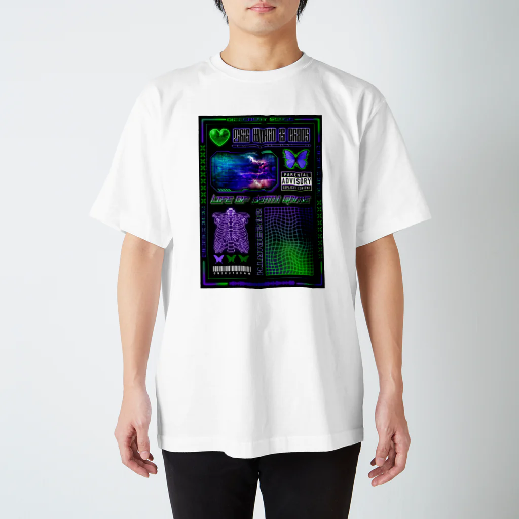 おにくちャんのLife of Daxxh Game. スタンダードTシャツ