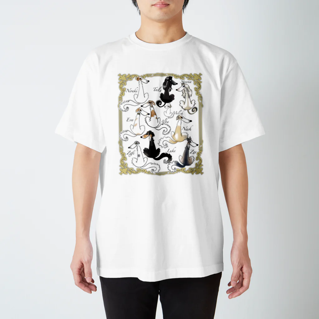 Unchienのチームボルゾイ Regular Fit T-Shirt