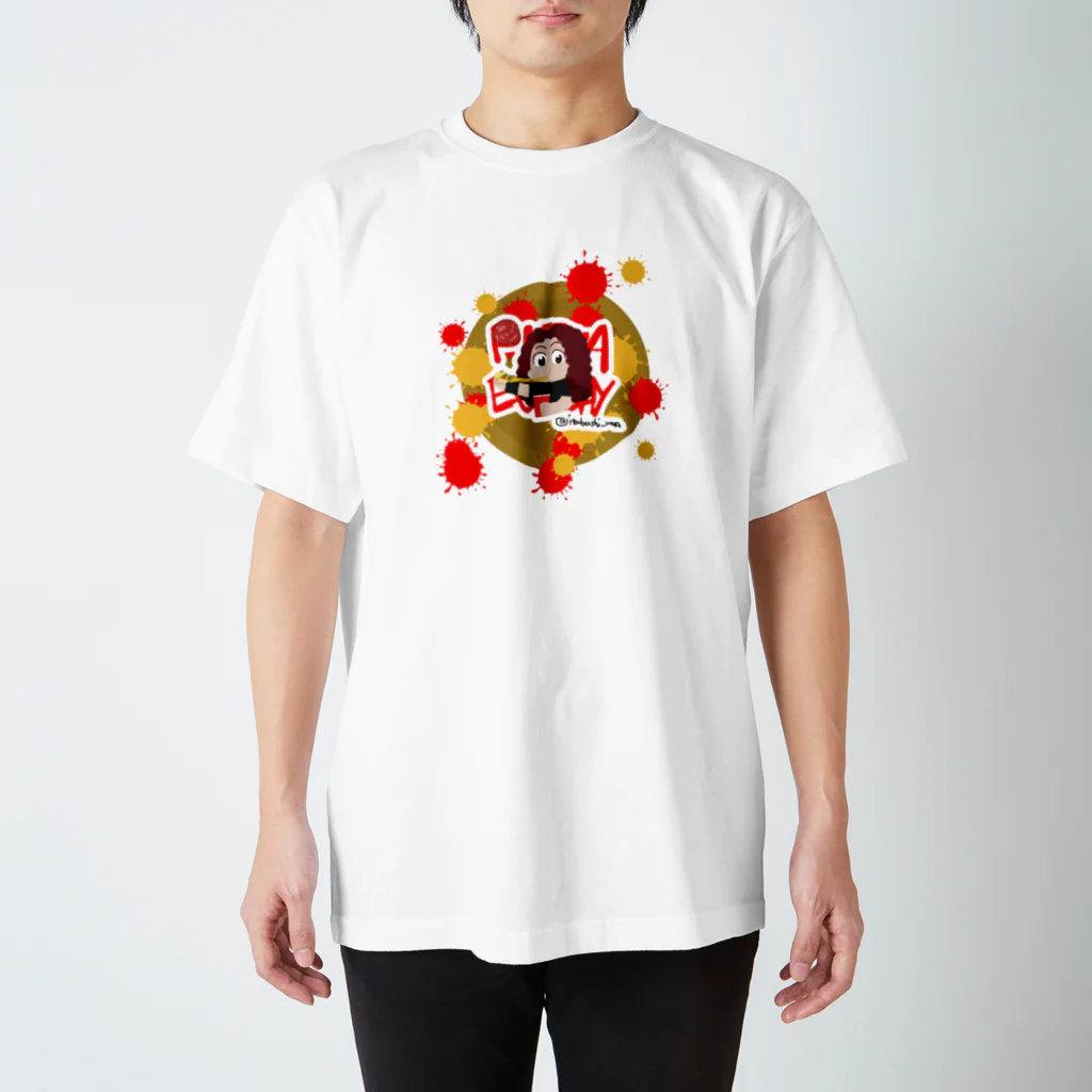 rabbit hole mansionのPizza everyday!! スタンダードTシャツ