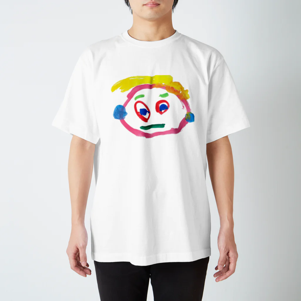 こどもの絵の３さい の じがぞう スタンダードTシャツ